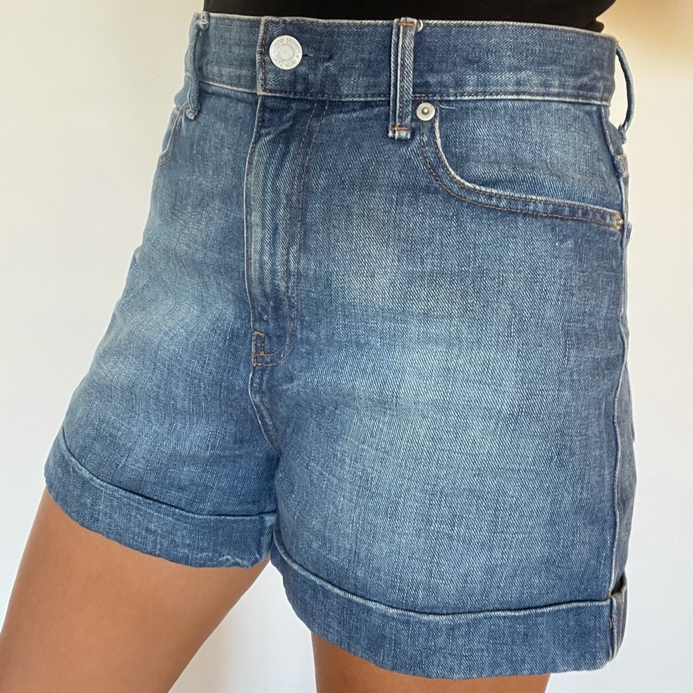 Gap Super High Rise Jean Shorts Size 29T
